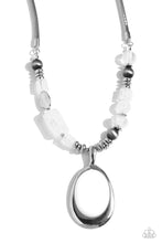 Load image into Gallery viewer, Captivating Composition - White Necklace