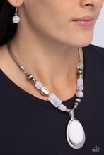 Load image into Gallery viewer, Captivating Composition - White Necklace