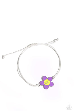Choose Cheer - Purple Bracelet