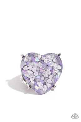 Patterned Promenade - Silver Ring