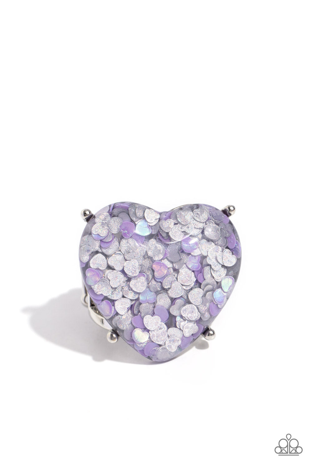 Patterned Promenade - Silver Ring