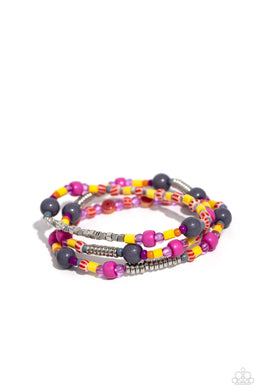 Confident Collision - Silver Set of Bracelets