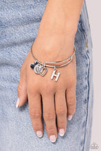 Load image into Gallery viewer, Making It INITIAL - Silver - H Bracelet