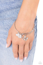 Load image into Gallery viewer, Making It INITIAL - M - Silver Bracelet