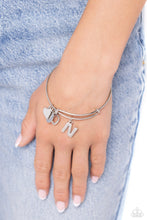 Load image into Gallery viewer, Making It INITIAL - Silver - N Bracelet