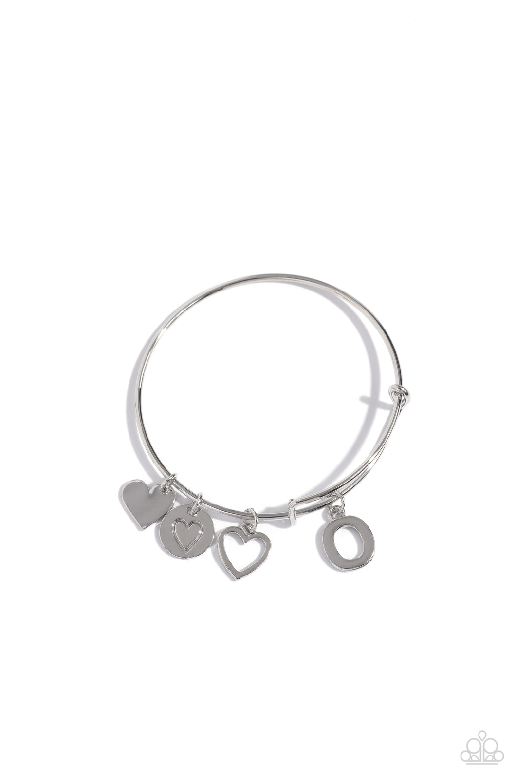 Making It INITIAL - Silver - O Bracelet