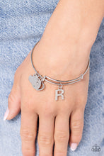 Load image into Gallery viewer, Making It INITIAL - Silver - R Bracelet