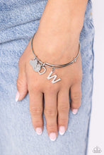 Load image into Gallery viewer, Making It INITIAL - Silver - W Bracelet