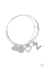 Load image into Gallery viewer, Making It INITIAL - Silver - Z Bracelet