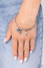 Load image into Gallery viewer, Making It INITIAL - Silver - Z Bracelet