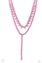 Load image into Gallery viewer, Champagne Night - Pink Choker Necklace