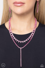 Load image into Gallery viewer, Champagne Night - Pink Choker Necklace