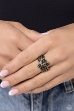 Load image into Gallery viewer, Backyard Beauty - Brass Dainty Ring