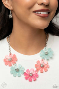 Pastel Promenade - Multicolor Necklace