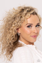 Load image into Gallery viewer, Simply Sinuous - Silver Hinge Hoop Earrings