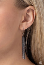Load image into Gallery viewer, The STRANDS of Time - Black Gunmetal Necklace