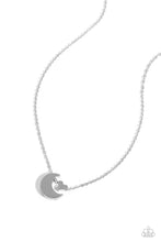 Load image into Gallery viewer, Low-Key Lunar - Silver Necklace