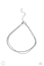 Load image into Gallery viewer, Glistening Gauge - Silver Anklet