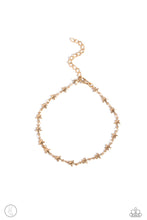 Load image into Gallery viewer, Starry Swing Dance - Gold Anklet