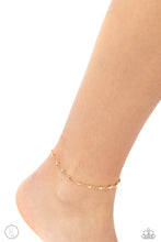 Load image into Gallery viewer, Starry Swing Dance - Gold Anklet