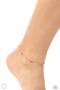 Sweetest Daydream - Pink Anklet