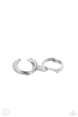 Linear Legacy - Silver Earrings