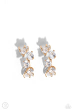 Load image into Gallery viewer, Breathtaking Blend - Gold Cuff Earrings