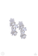 Load image into Gallery viewer, Breathtaking Blend - White Cuff Earrings