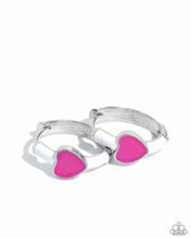 Load image into Gallery viewer, Open-Hearted Headline - Multi Hinge Hoop Earrings