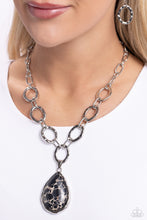 Load image into Gallery viewer, Tangible Tranquility - Black Necklace