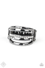Load image into Gallery viewer, Make A SHEEN - Black Gunmetal Ring