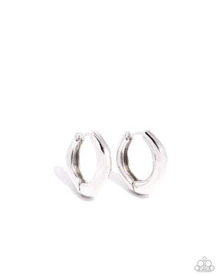 Monochromatic Makeover - Silver Earrings