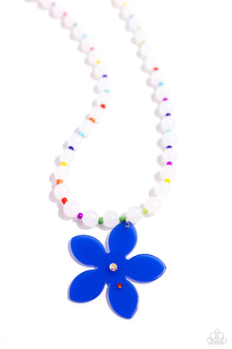 Nostalgic Novelty - Blue Necklace