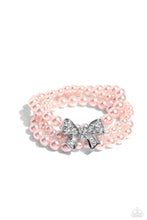 Load image into Gallery viewer, How Do You Do? - Pink Stretchy Bracelet
