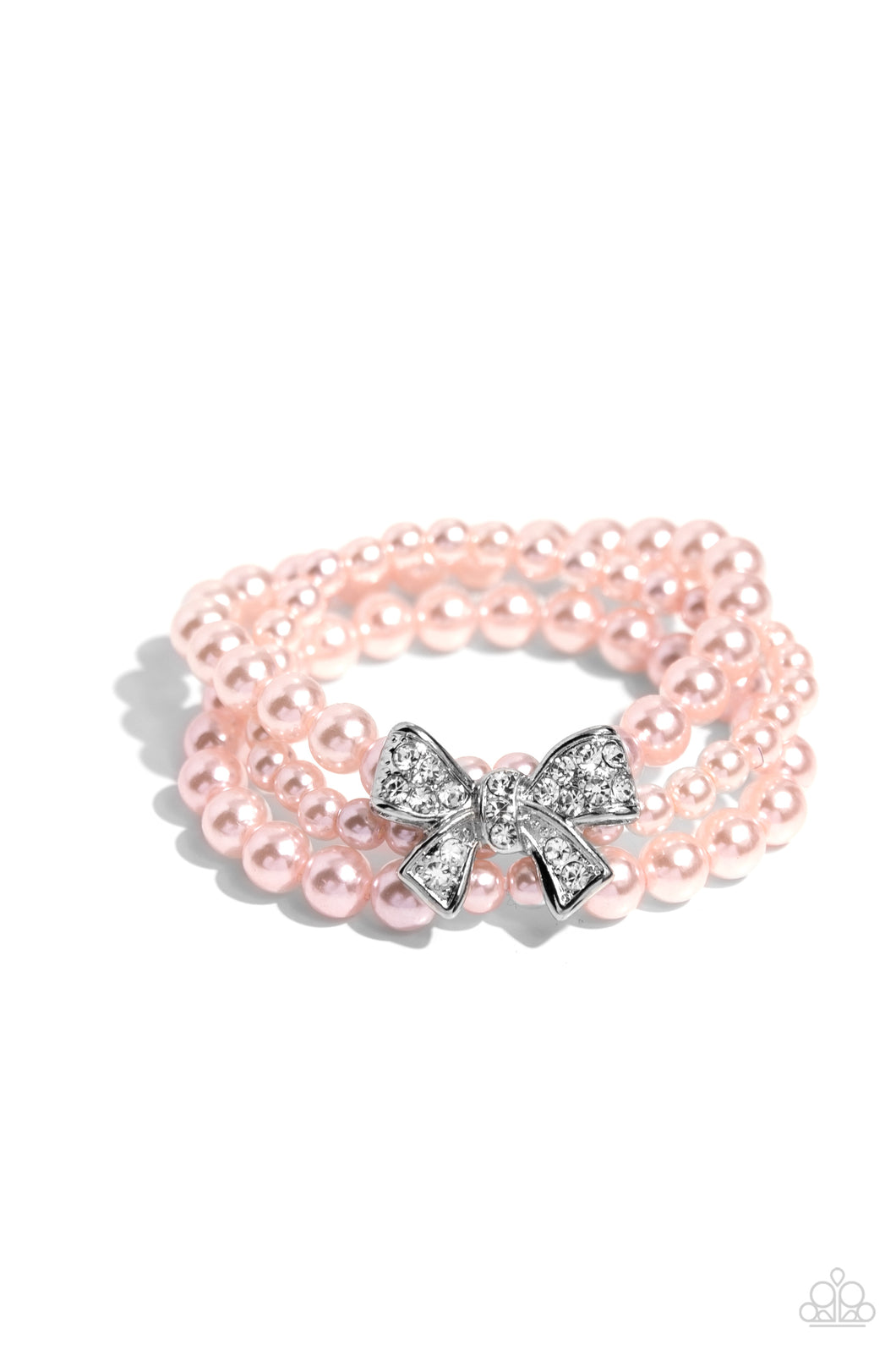 How Do You Do? - Pink Stretchy Bracelet