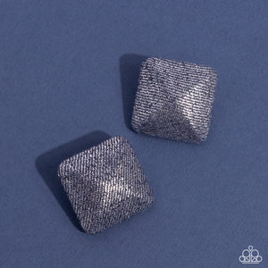Commercially Corporate - Silver Post Earrings