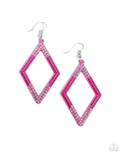 Load image into Gallery viewer, Eloquently Edgy - Pink Earrings