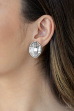 Load image into Gallery viewer, Movie Star Sparkle - White Post Earrings