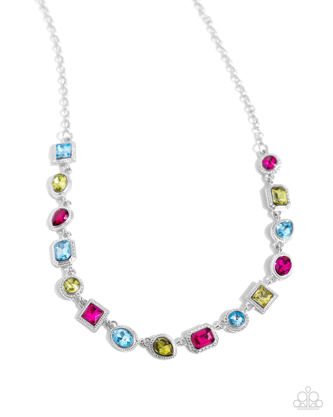 Gallery Glam - Multicolor Necklace