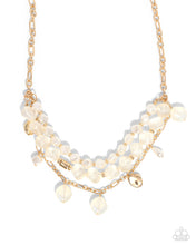Load image into Gallery viewer, Cubed Cameo - Gold Necklace