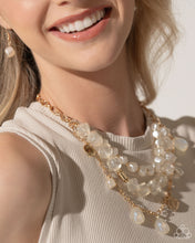Load image into Gallery viewer, Cubed Cameo - Gold Necklace