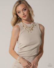 Load image into Gallery viewer, Glittery Gala - Gold Set of Bracelets