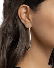 Load image into Gallery viewer, Exclusive Element - Silver Hoop Earrings