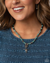 Load image into Gallery viewer, Longhorn Longevity - Black Necklace