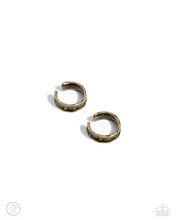 Load image into Gallery viewer, CUFF Call - Brass Earrings