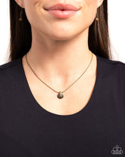 Load image into Gallery viewer, Seashell Simplicity - Brass Necklace