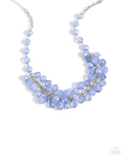Load image into Gallery viewer, Pearl Pandora - Blue Necklace