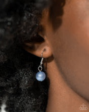 Load image into Gallery viewer, Pearl Pandora - Blue Necklace