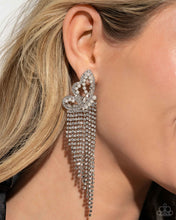 Load image into Gallery viewer, Aerial Accent - White Post Earrings