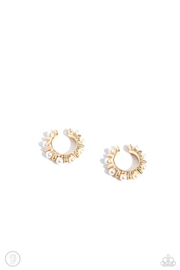 Bubbly Basic - Gold Earrings